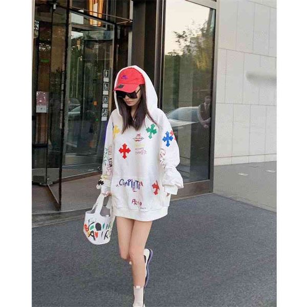 

65% off outlet online store new autumn and winter graffiti, Black