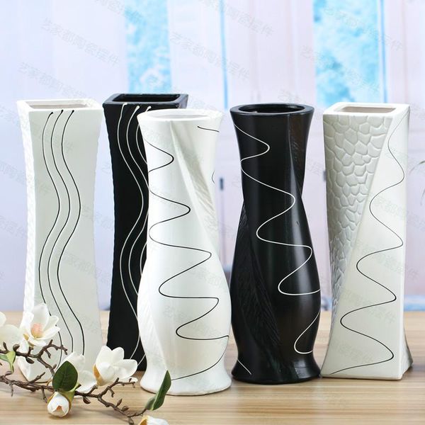 

vases keybox european fashion ceramic flower vase porcelain decoratives vaso for home decoration modern tabletop