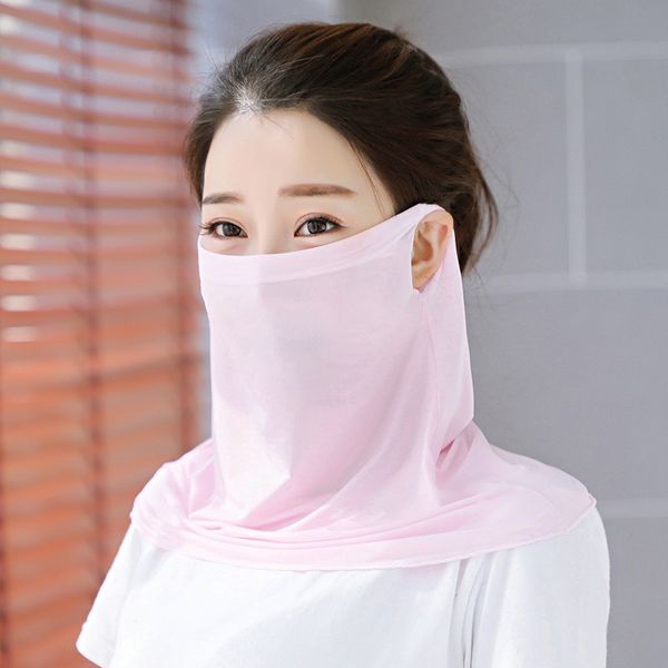 

sun summer mask women's neck sunshade big ice fashion gauze dust riding ear