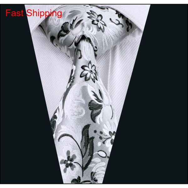 

black floral tie pocket square cufflinks set 8.5cm width meeting business casual party necktie jacqu qyljls bdehome, Black;blue