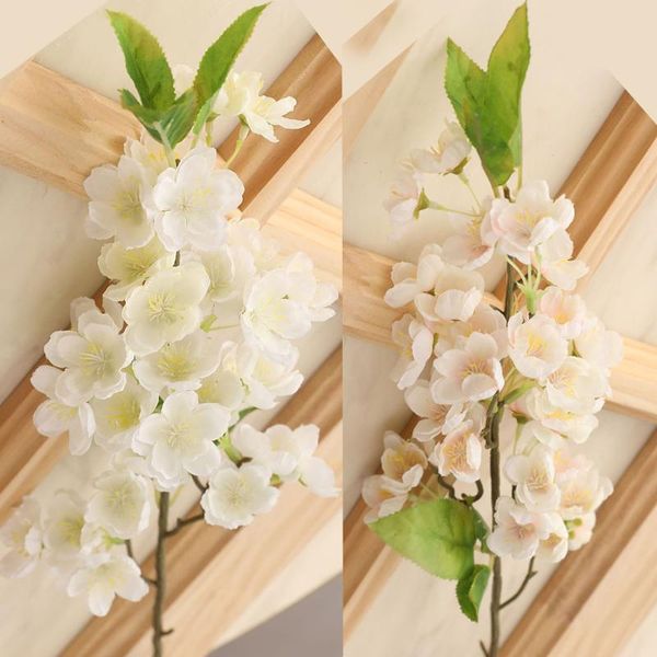 

decorative flowers & wreaths 1pcs simulation peach blossom branch wedding decoration living room silk flower fake s7a7872