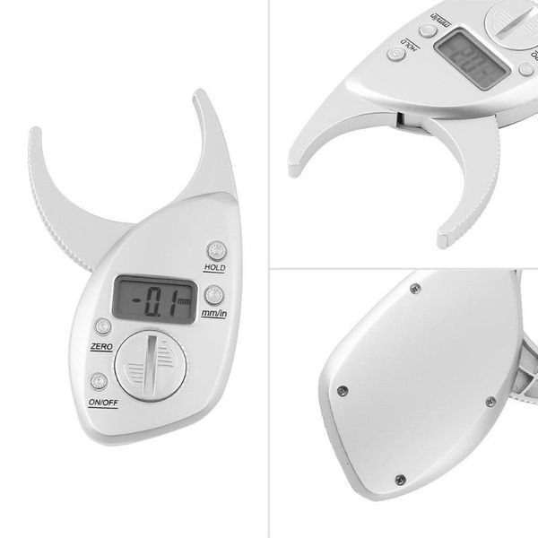 

plastic lightweight and stylish body fat caliper monitors electronic digital analyzer pack skin muscle tester