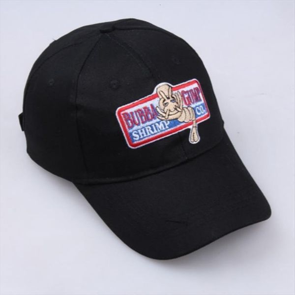 

letter embroidery bubba gump snapback baseball cap for men adjustable shrimp dad hat cotton vintage trucker bone black red, Blue;gray