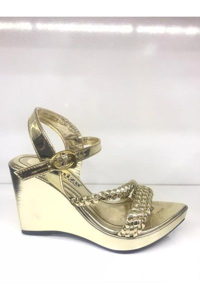 

sandals women's gold fill outsole, Black