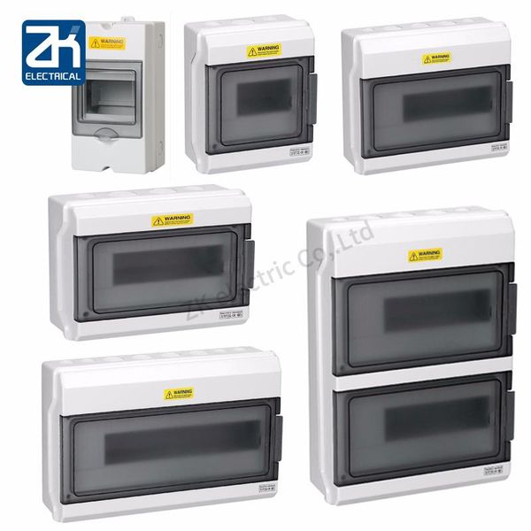 

smart home control ip67 distribution box air switch industry household socket power supply mounted circuit breaker defence rain