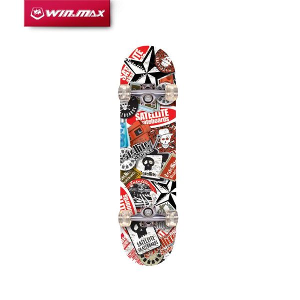 

outdoor professional heat transfer pattern maple longboard skateboard for or children