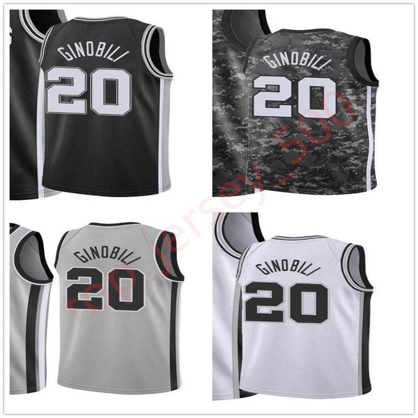 

men manu ginobili icon black basketball jersey, Black;red