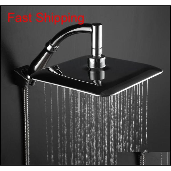 

wholesale 9 inches big size square rainfall showerhead universal watersaving hydrotherapy qylwle sports2010