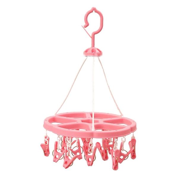 

laundry bags 1 pcs drying rack plastic clothes hangers for household bra underwear socks hanger random color