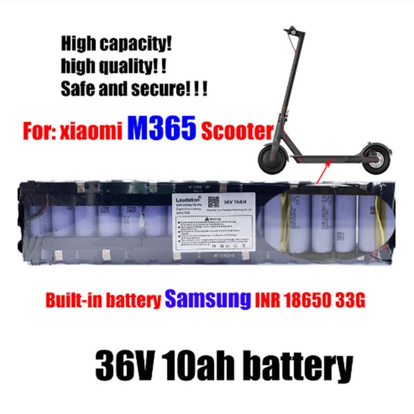 

36v 10ah for xiaomi m356 pro special battery pack 42v batteries 10000mah riding 40km bms with communication function