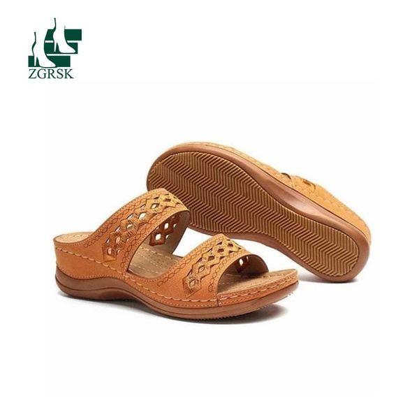

sandals summer fashion wedge for women comfortable non-slip slippers outdoor leisure high-quality women's, Black