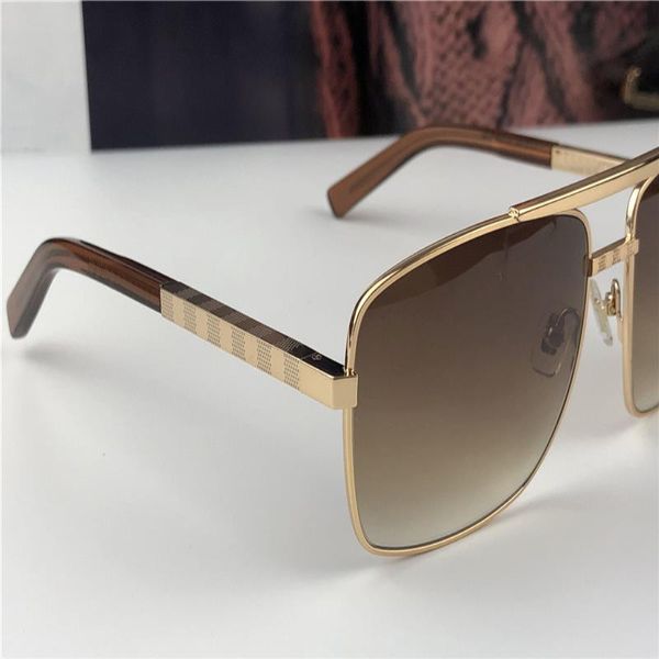 

protection classic sunglasses outdoor style summer attitude 0260 square design 0259 frame popular eyewear vintage gold men uv400 qqkkh, White;black