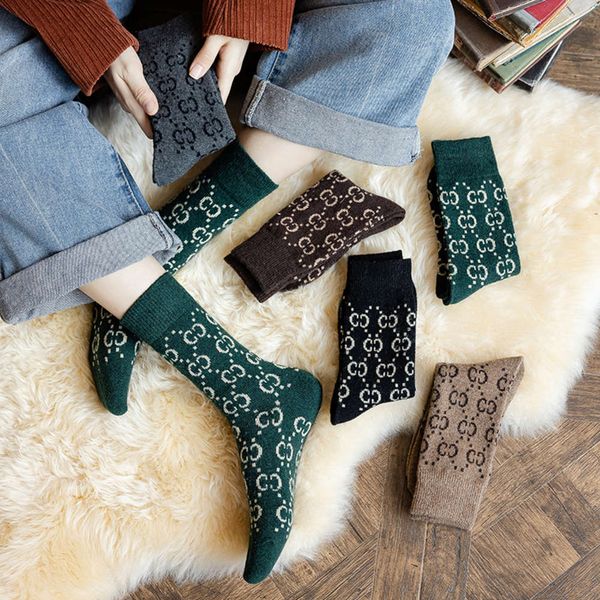 

winter wool middle fashion, Black;white