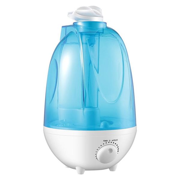 

4l large capacity air humidifier mini ultrasonic humidifier aroma diffuser mist maker air purifier 7 color led light