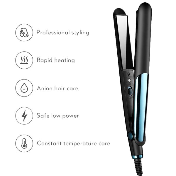 

professional electric hair curling iron 100-240 ptc heater corn plate fluffy wand crimping perm splint salon hair crimper curler
