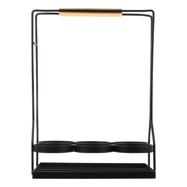 

1 pc iron bottle storage stand bar ktv rack storage holder