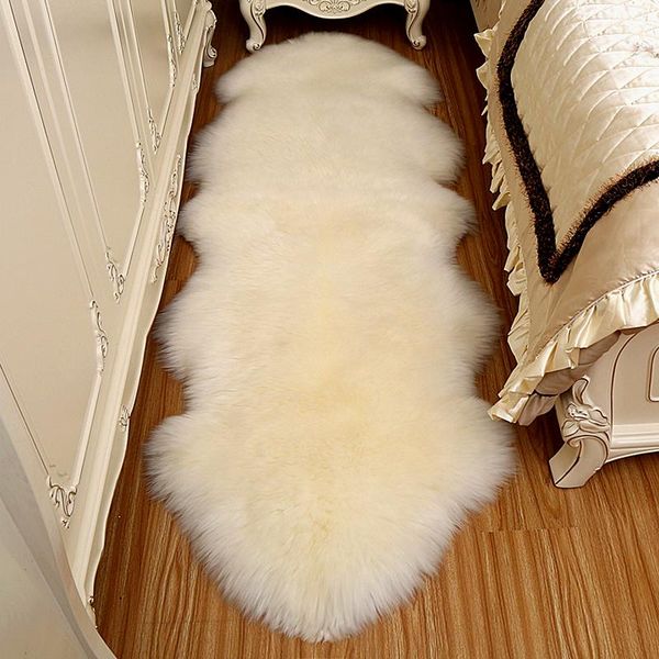 

carpets real sheepskin wool luxury rugs and carpet for living room thicken soft shaggy area chair cover home mats decoration customized