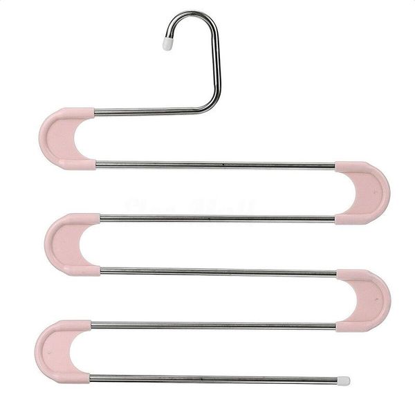 

laundry bags closet hanger non slip household pants clothes trousers s type 5 layers