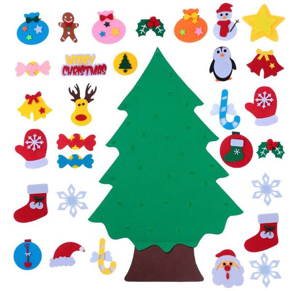 

christmas decorations felt tree decoration creative adornment
