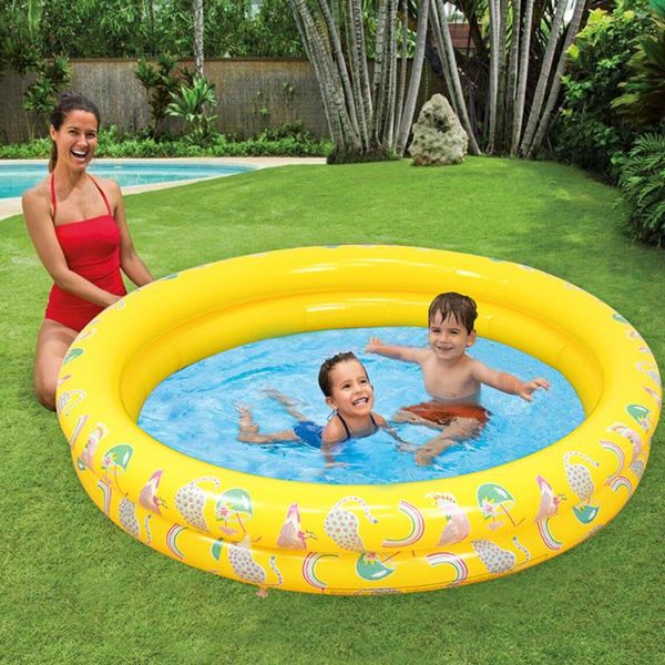 

life vest & buoy inflatable swimming pool round kids basin bathtub for indoor outdoor home garden backyard summer water game toys