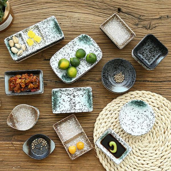 

dishes & plates 1pc creative japanese ceramic sauce dish snack special restaurant el tableware sushi plate