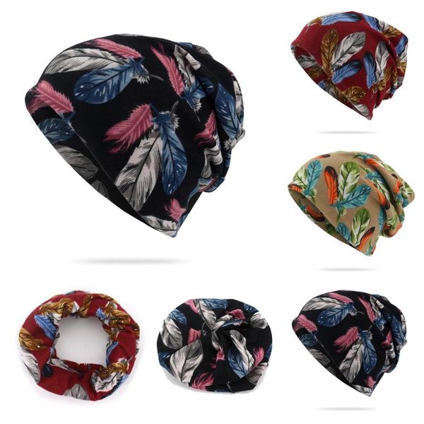 

beanie/skull caps fashion women&men print hat sleep cap muslim ruffle cancer chemo beanie scarf collar turban head wrap arab, Blue;gray