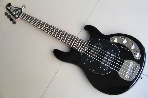 Großhandel brandneue 5-saitige E-Bass-Gitarre, hohe Qualität in Schwarz 111226