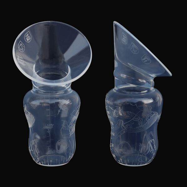 

Manual breast pump silicone natural harmless postpartum feeding suckling device suckling partner dining plates sets