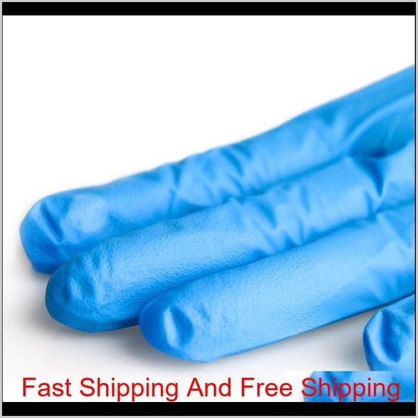 

stock in warehouse factory wholesale disposable nitrile gloves with food grade ent via dhl fede qylmjf toys2010