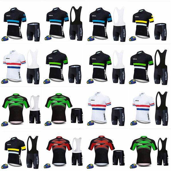 

racing sets anti-uv bicycle wear/short sleeve cycling jersey pro team clothing men set bike breathable, Black;blue