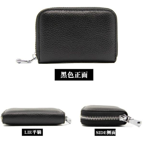

wallets fashionhoge kwaliteit bankkaart pakket munt zak kaarthouder reizen lederen mannen portefeuilles vrouwen holder cover, Red;black