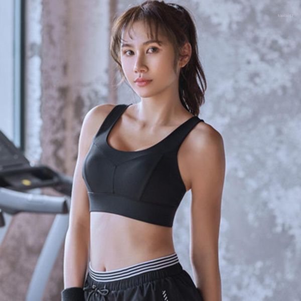 

latest beauty back crop yoga bra shockproof sports for women outfit