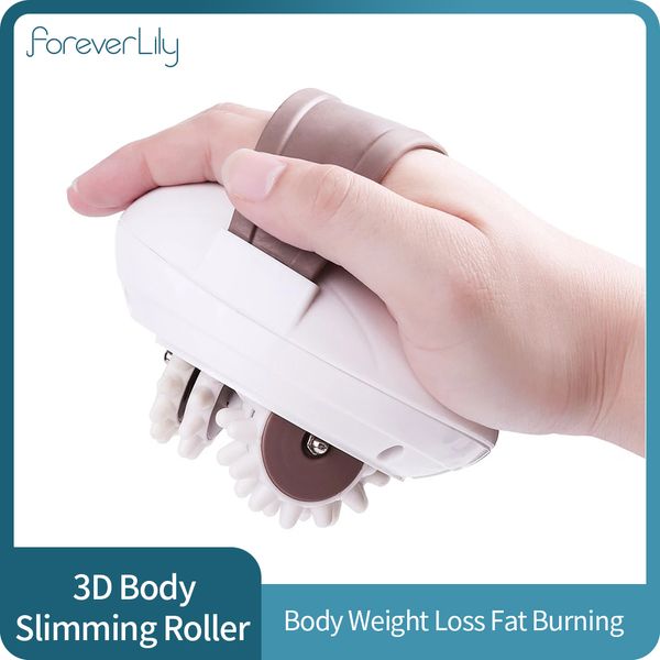 

3d electric full body slimming massager roller for weight loss fat burning anti-cellulite relieve tension body slim fitness tool