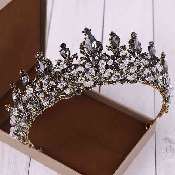 Acessórios de jóias de cabelo de casamento Tuan Ming coroa Barroco de diamante vendendo headdress banquet hoop lote