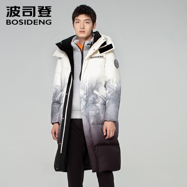 

men's down et, winter warm windproof clothing, b0014383200, Black