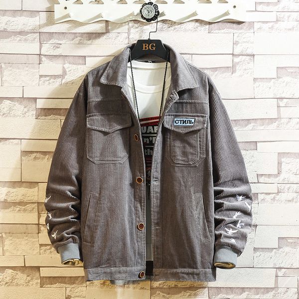 

2021 fashion autumn spring new black jacket mens japanese streetwear designer clothes plus oversize 4xl 5xl 6xl 1vu5, Black;brown