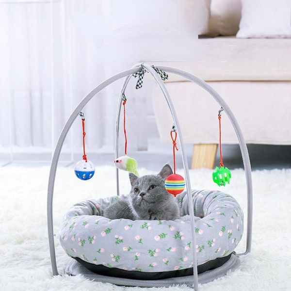 

cat beds & furniture cats bed 2021 fashion four seasons general purpose litter tent multifunctional toy pet mattress