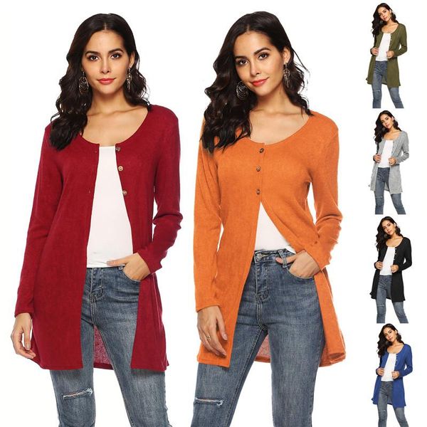 

women's sweaters women sweater streetwear casual knitted open stitch irregular split cardigan solid autumn female 2021 fashion, White;black