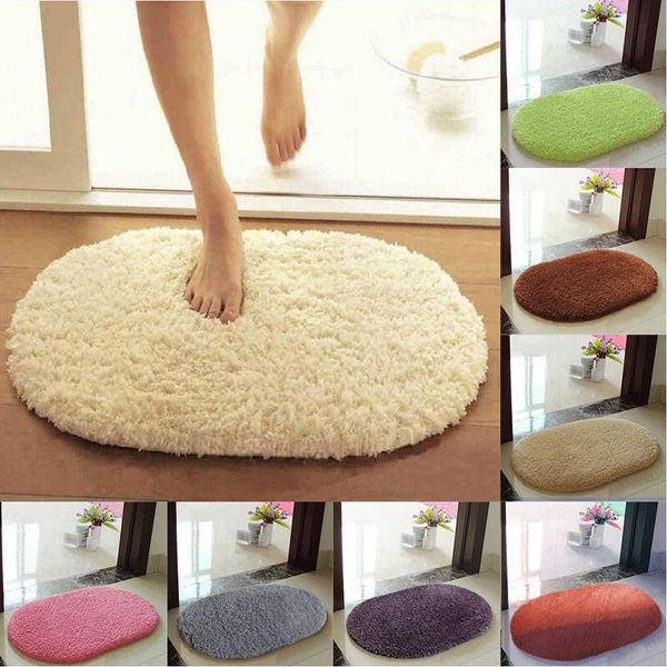 

bath mats absorbent soft bedroom bathroom floor non-slip door mat shower rug 30*50cm dropship