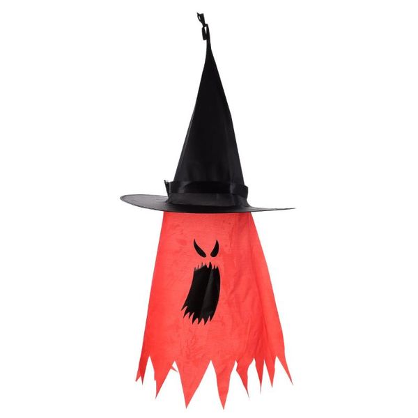 

party hats 1pc decorative luminous witch hat hanging decor festival scene layout prop