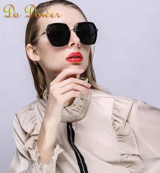 

ladies polarized sunglasses retro fashion multilateral outdoor travel uv400, White;black