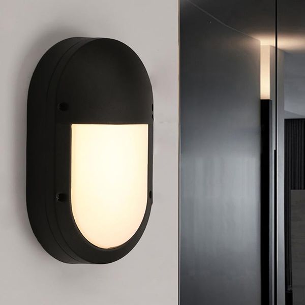 

led wall light bulkhead waterproof ip66 porch light modern led wall lamp courtyard garden outdoor decor lighting