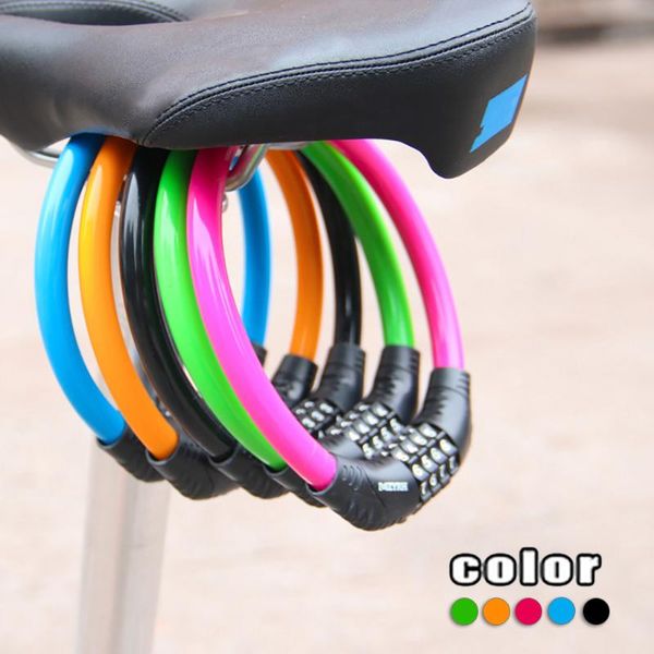 

bike locks lock cable for bicycle heavy duty combination chain padlock security digital equipment anti-theft trendy