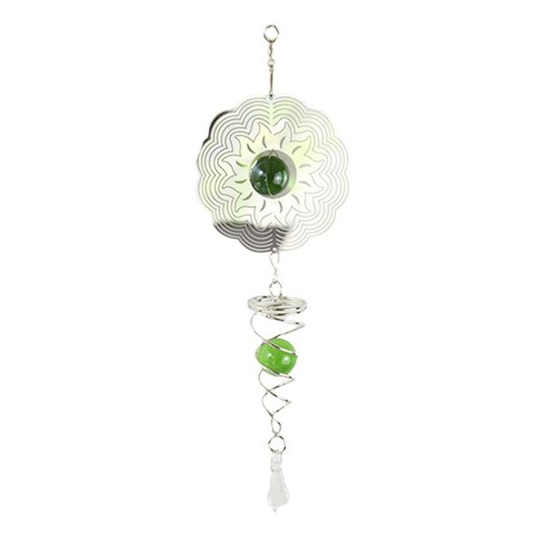 

decorative objects & figurines e8ff diy dynamic wind chime three-dimensional rotating pendant garden