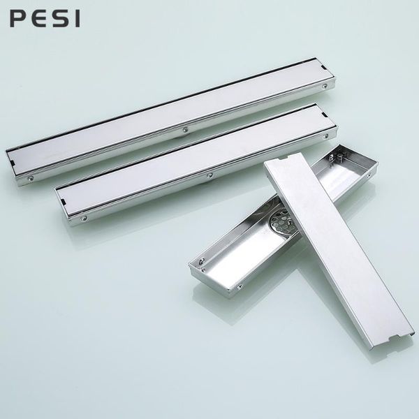 

other bath & toilet supplies 30/40/50cm shower floor drain 304 stainless steel long linear drainage for el bathroom kitchen frool