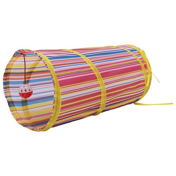

cat toys 1pc foldable tent tunnel solid bright plaything supplies