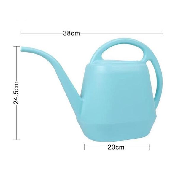 

watering equipments pp plastic 4l pot long mouth water can portable garden device for potted plants patio