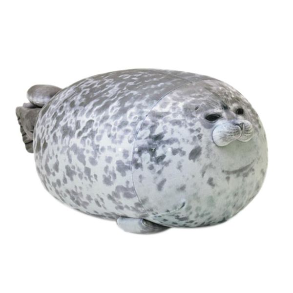 

pillow 60cm chubby blob seal plush animal toy cute ocean stuffed doll