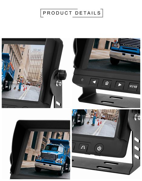 

dvr video display car security system bus big truck cars displays