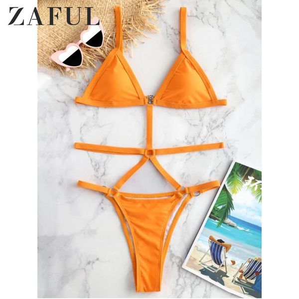 

one-piece suits women crisscross plunge one piece swimwear backless monokini swimsuit bandage bathing beachwear swim wear